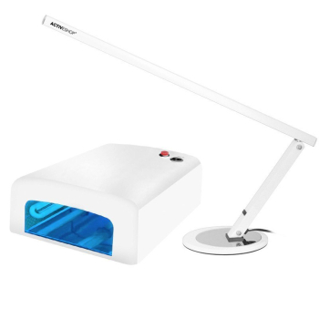 LAMPA NA BIURKO SLIM 20W BIAŁA